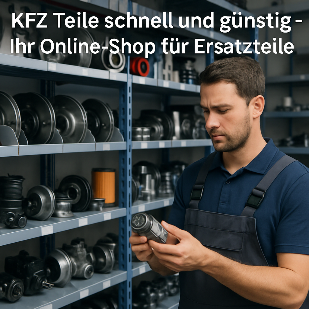 KFZ Teile schnell und günstig – Ihr Online-Shop für Ersatzteile